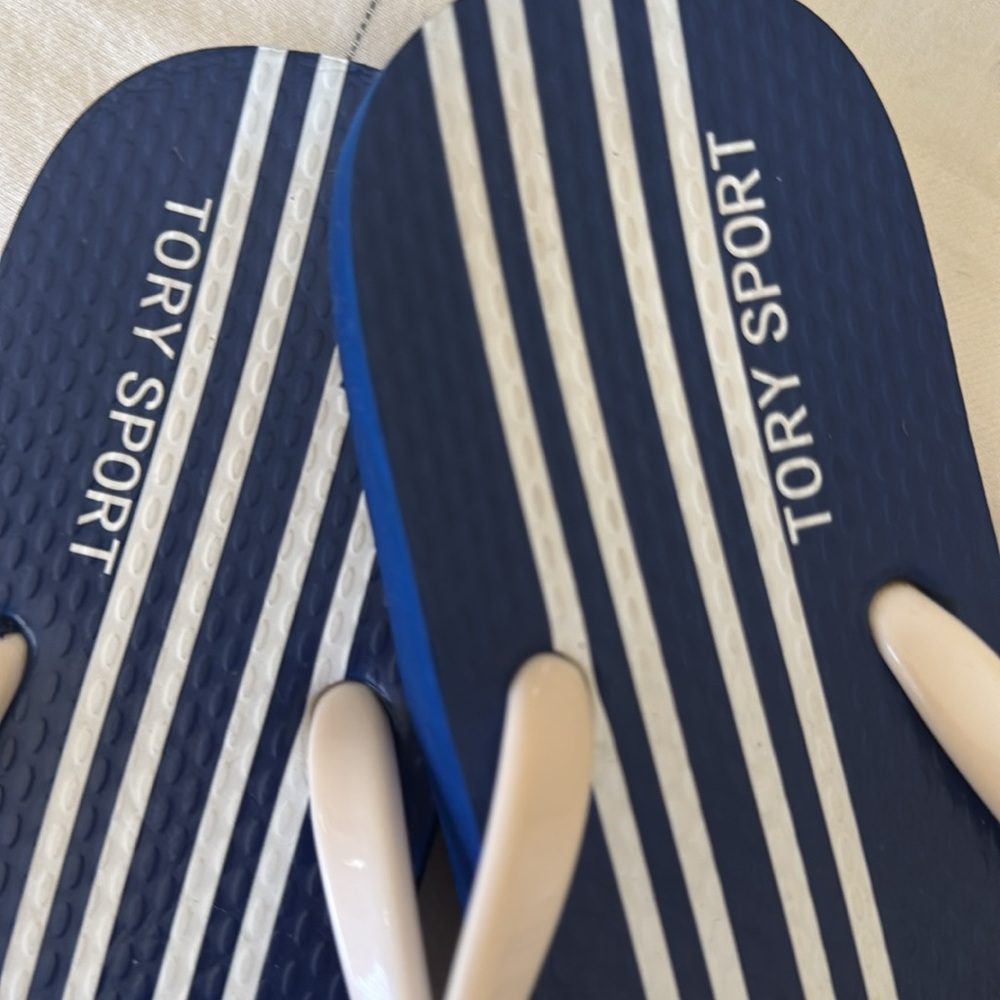 TORY BURCH SPORT FLIP FLOPS - Picture 3 of 4